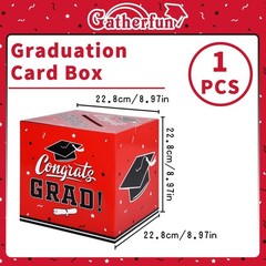 Graduation Decorations 2026 Grad Card Box for Gift Graduation Party Favors De…