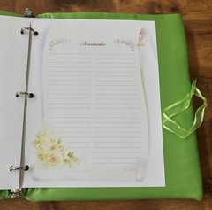 New 3pc Lime Green Zebra Quinceañera Ceremony Set Bible Photo Album Guest Book