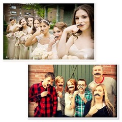 Party Props for Photo Booth Birthday Wedding Kids Adult Prom 58 Pcs, DIY…
