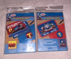 Kit New Thomas Train & Friends Wall Decoration Party Game Age Banner Invitations