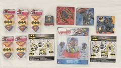 Marvel DC Super Hero Birthday Party Decorations Favors Supplies NEW 78-Piece