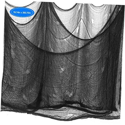Halloween Creepy Cloth Giant (80 x 400 in.) Scary Gauze Cloth Spooky Halloween