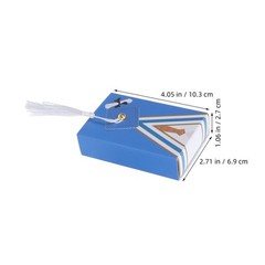 30Pcs Durable Graduation Favor Boxes with Tassel Pull Out Drawer for Grad Gifts
