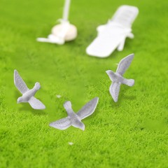 Unique White Decoration Enhance Your For Crafts and Fairy Gardens