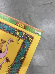 Eureka Window Cling Disney Lion King Racing to a Happy Easter Vintage