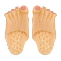 Feet Slippers Wilma Flintstone Costume Adult Shoes Child