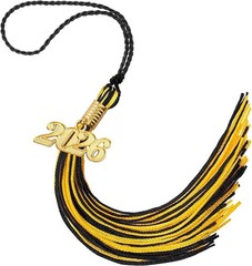 2026 Graduation Tassel Charms for HS College Cap Hat Accessory Multiple colors