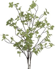 2 pcs Artificial Greenery Stems, 41.3’’ Tall Fake Plants Branches 2Pcs, Green