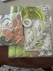Sage Green & Gold Baby Shower Decor Bundle – Neutral Boho Botanical Theme 42 Pcs