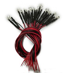 For Railway For Building Layout! 20*LED Light Strip Warm Light With Cable