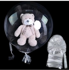 Large Clear Bobo Balloons for Stuffing, 10pack.Big Extra Wide Mouth Bubble