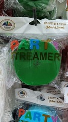 Party Streamers Various Colors | Mix Match | Birthday | 213 FT | Volume Pricing