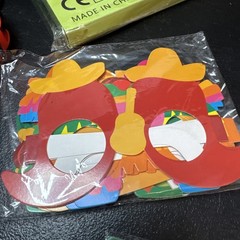 Cinco De Mayo Paper Glasses 24 Pairs Mexican Fiesta