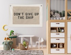 Coastal Beach Wall Decor, Beachy Room Decor Canvas Banner, Don’t Give Up the …