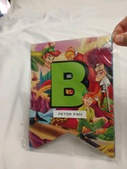 PETER PAN Happy Birthday Party Supplies Banner Cake Topper Cupcake Toppers