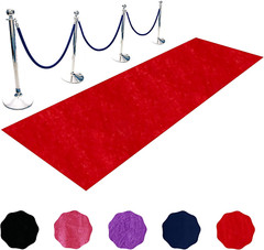 Red Carpet Runner for Party Wedding Aisle Decorations 4FTx15FT Aisle Runners …