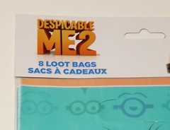 Minions Despicable Me Birthday Party Loot Bags
