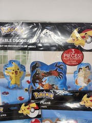 Fun Pokemon Party Game Table Decorations Loot Bags Lot Catch That Pikachu New