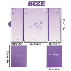 Birthday Decorations Guest Book lbs Purple Signature native lbs 12×18