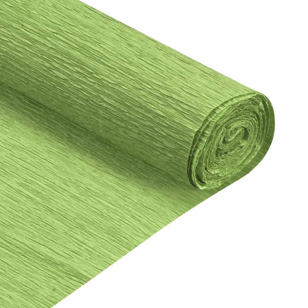 Light Green Crepe Paper Roll 6.9ft Long 20 Inch Wide Wedding Festival Decor