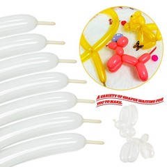 Clear 260 Latex Twisting Balloons Long Skinny for Animals 100Pcs Party