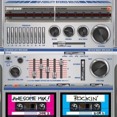 Stand-Up Cardboard Boom Box 37″ x 25″ Musical Party Supplies & Decorations