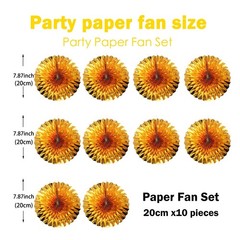 30 PCS Golden Anniversary Wedding Engagement Party Table Supply Decorations