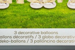 Celebration Party CONGRATS Yard Sign Metallic Balloon Letters 131″x32″ Airloonz