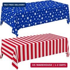 4th of July Party Decorations Set-American Flag Patriotic Theme Kit for Independ
