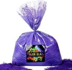 Color Blaze – 25lbs Purple Colored Powder Holi Fun Run Color War Festival Party