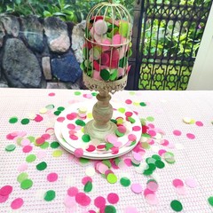 1 Inch Round Tissue Paper Table Confetti Dots for Wedding Baby Shower Gender …