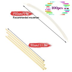 Clear 260 Latex Twisting Balloons Long Skinny for Animals 100Pcs Party