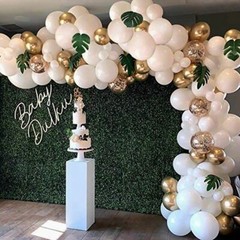 Balloon Garland Arch Kit 16Ft Long Pink White Gold Latex Bday Party Decorations