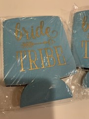 Bride Tribe Can Cooler Bachelorette Hen Party Bridesmaid Koozie Lot Of 8 NEW