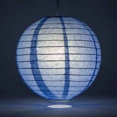 Quasimoon PaperLanternStore Decorative Paper Lantern – (Single, 12-Inch, Sere…