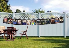8×10 Graduation Photo Banner for Decorations 8X10, Black(8×10 In)