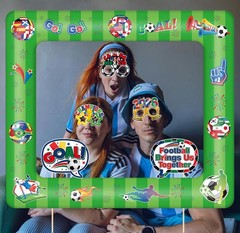 2026 World Cup Party Decorations Inflatable Soccer-Themed Birthday Party Phot…