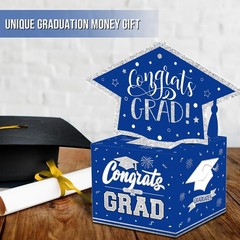 Class of 2026 Graduation Money Box for Cash Gift Pull, Funny Surprise DIY Cash..