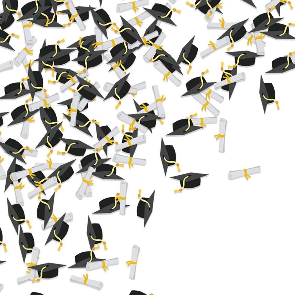 100 PCS 2026 Graduation Confetti Congrats Graduate Table Party Decorations