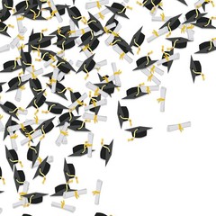 100 PCS 2026 Graduation Confetti Congrats Graduate Table Party Decorations