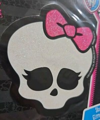 Monster High Skullette Glitter Sticker 4″ Mattel