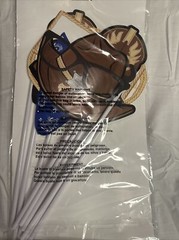 Photo Booth Props Blue Bandana Cowboy & Western Theme 10pcs NEW!