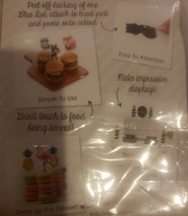 Big Dot Treat Picks Dessert Cupcake Toppers for 2nd Birthday- Set of 24