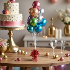 balloon weights are perfect for parties, birthdays, weddings. Each pack inclu…