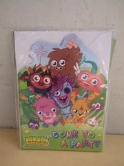 Moshi Monsters Party Invitations x 6 – Children’s Party 11C