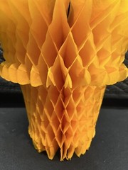 Vintage Large Ice Cream Cone Honeycomb Decoration Party