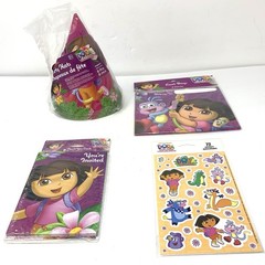 Dora The Explorer 8 Child Birthday Party Set Up 4 Items New Pacs