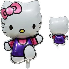 Hello Kitty Pink Birthday Balloons Banner Party Supplies Decorations