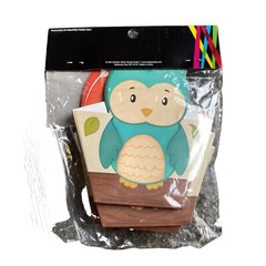 NEW Hobby Lobby Forrest Animal Owl Fox Birthday Party Invitation Favor Box Lot