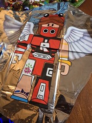 ROBLOX 3 MYLAR BALLOONS & 1 CAKE TOPPER M1
